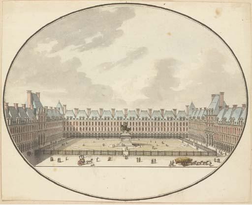 Jean-Nicolas-Louis Durand - La place des Vosges (Place Royale)