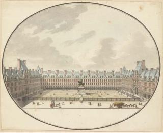 Jean-Nicolas-Louis Durand - La place des Vosges (Place Royale)