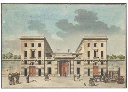Jean-Nicolas-Louis Durand - L\'école des Ponts et Chaussées, rue des Saints-Pères