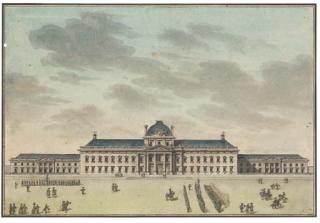 Jean-Nicolas-Louis Durand - L\'Ecole Militaire vue du Champ de Mars