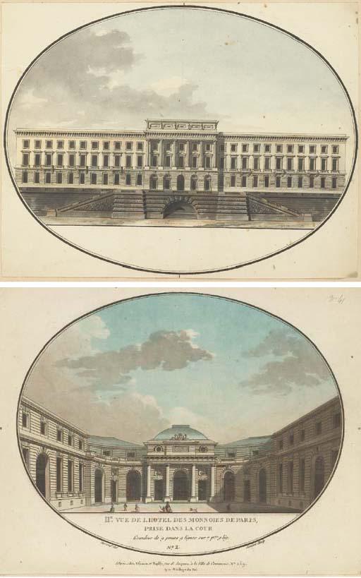 Jean-Nicolas-Louis Durand - L\'Hôtel des Monnaies du côté de la Seine