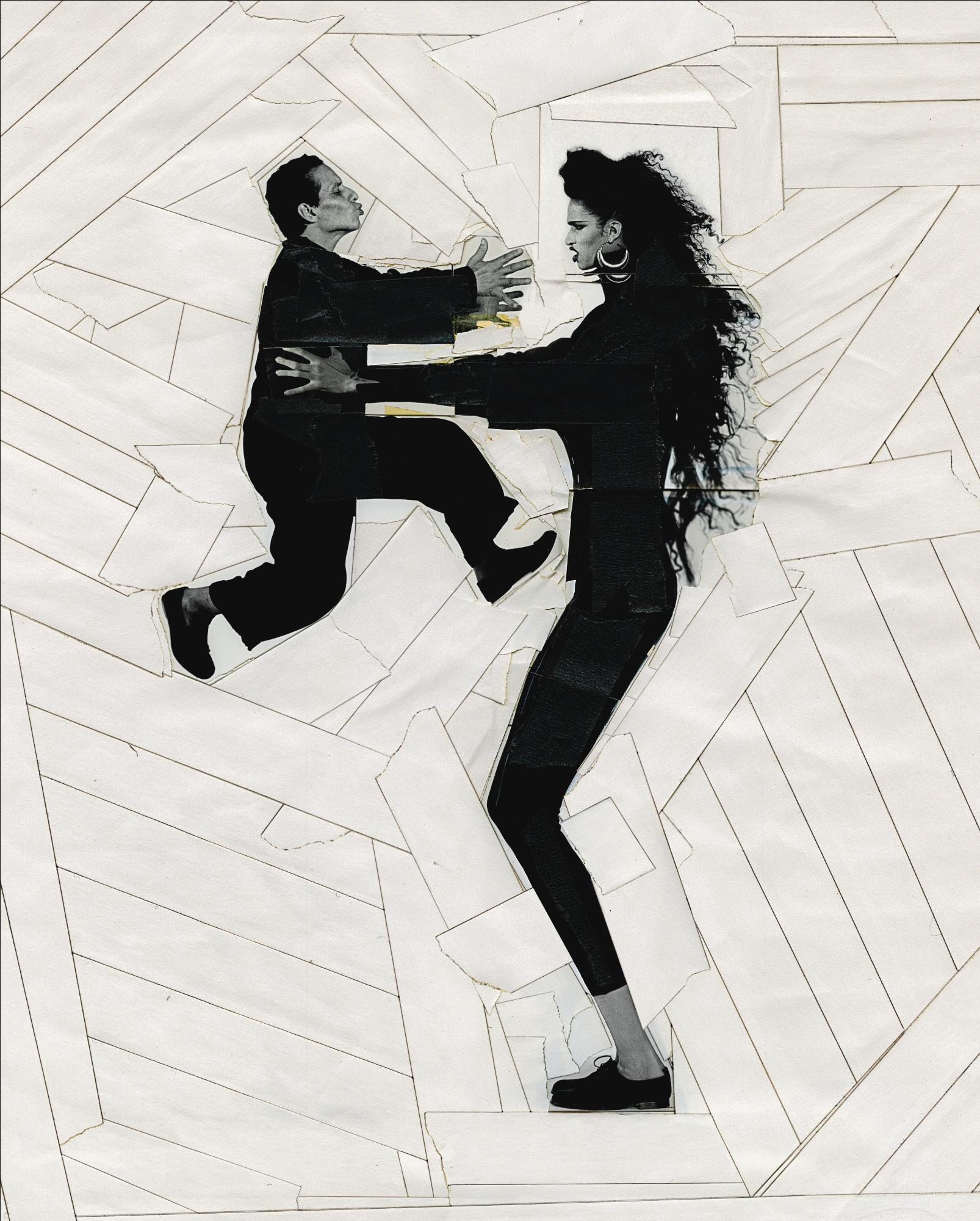 Jean-Paul Goude - Azzedine And Farida, Paris\', 1985