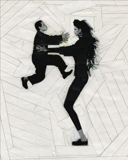 Jean-Paul Goude - Azzedine And Farida, Paris\', 1985