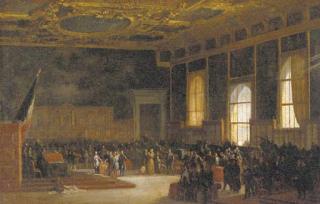 Jean Paul Laurens - The treaty of Venice