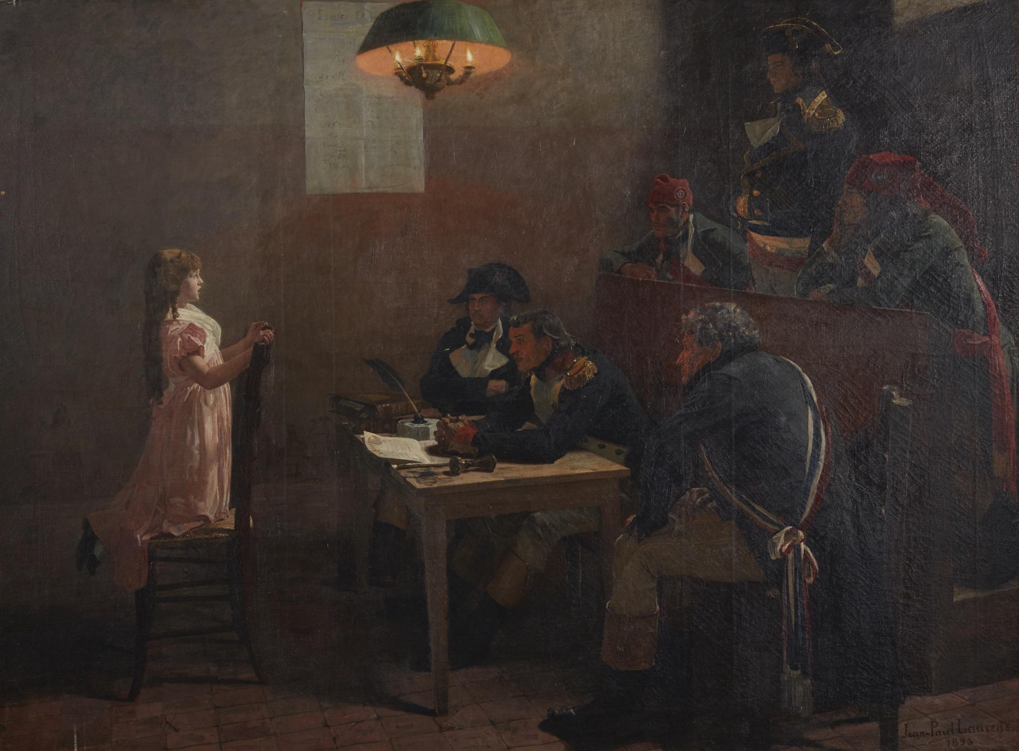 Jean-Paul Laurens - Vive Le Roi