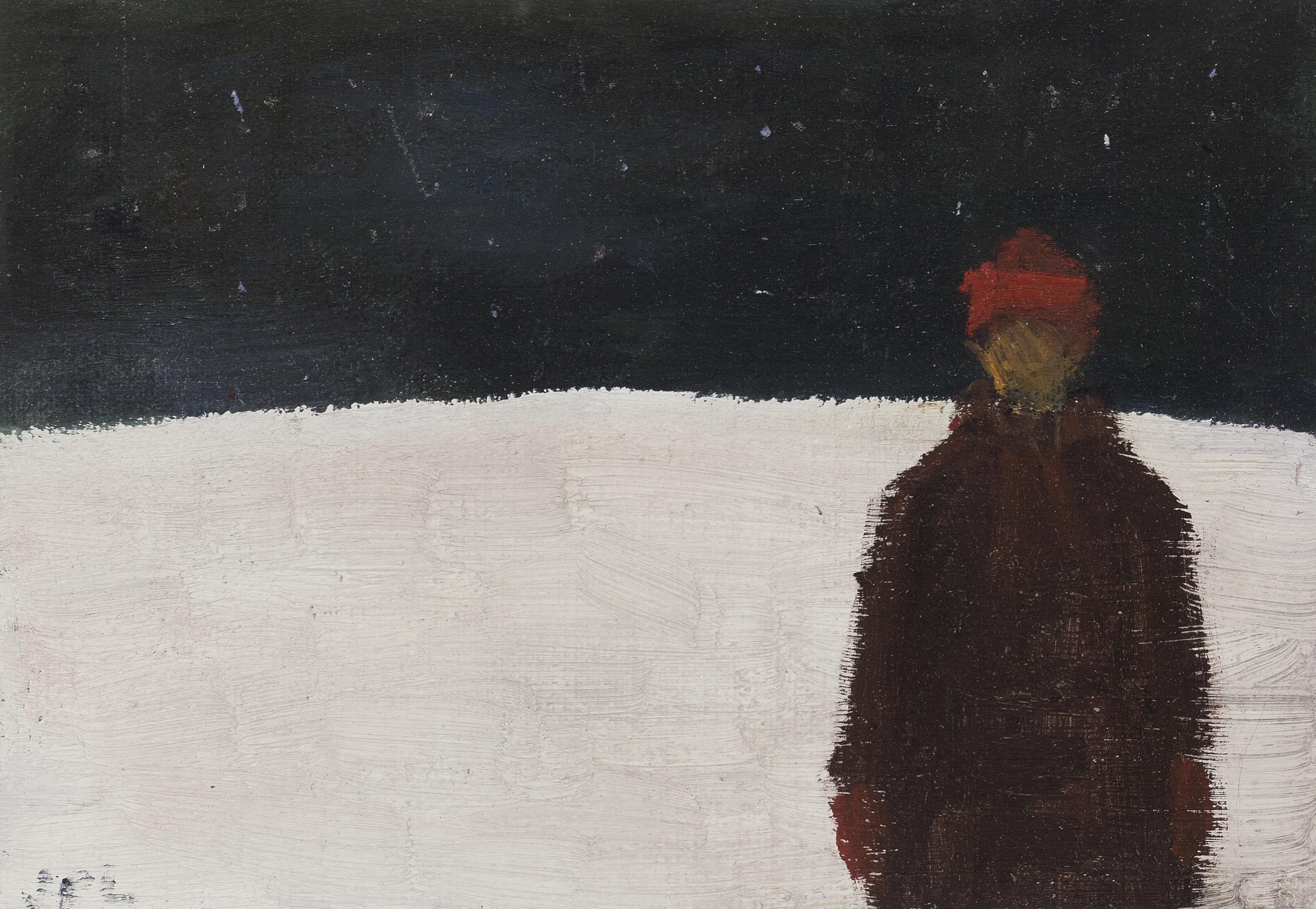 Jean-Paul Lemieux - Jeune Homme, L\'Hiver