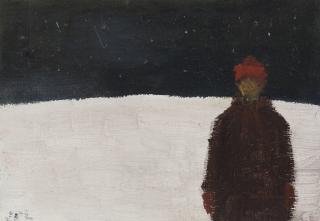 Jean-Paul Lemieux - Jeune Homme, L\'Hiver