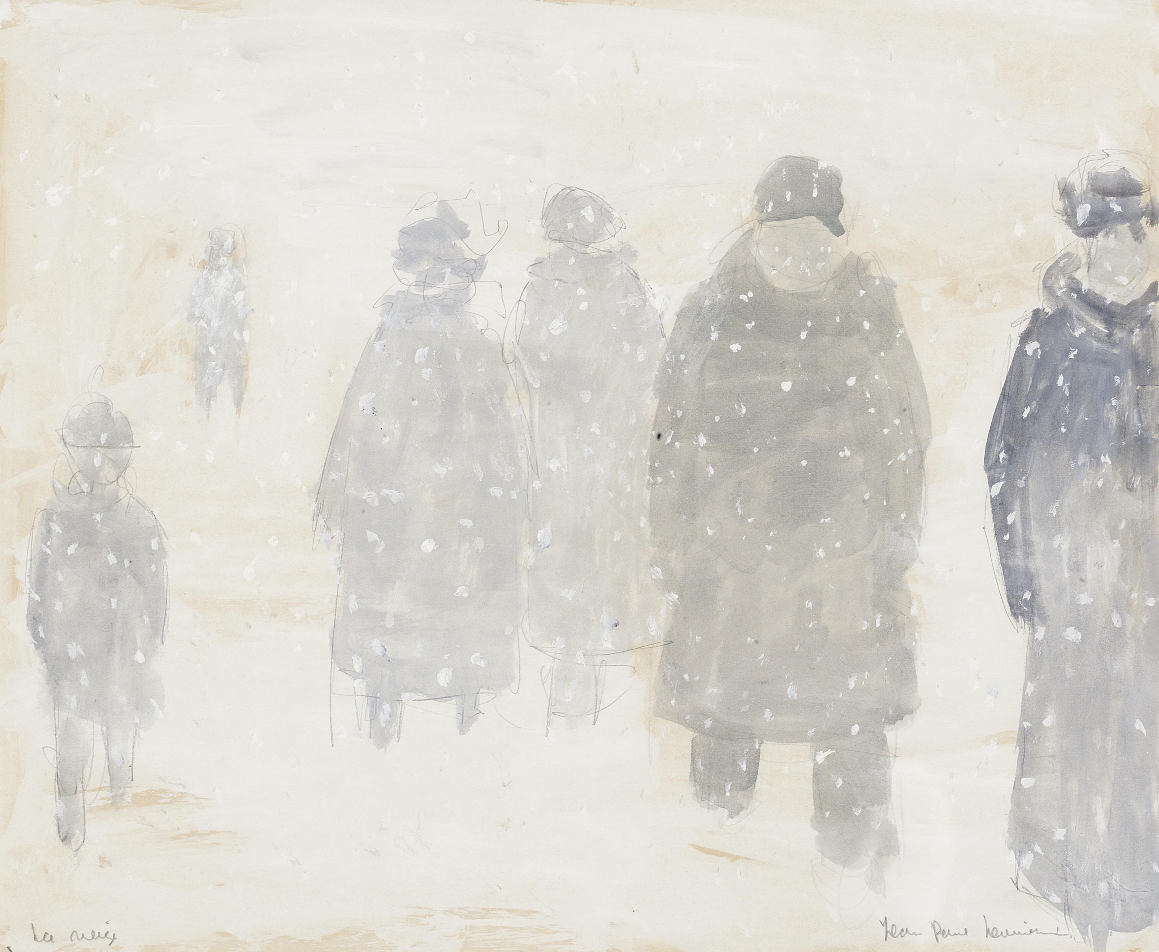 Jean-Paul Lemieux - La Neige