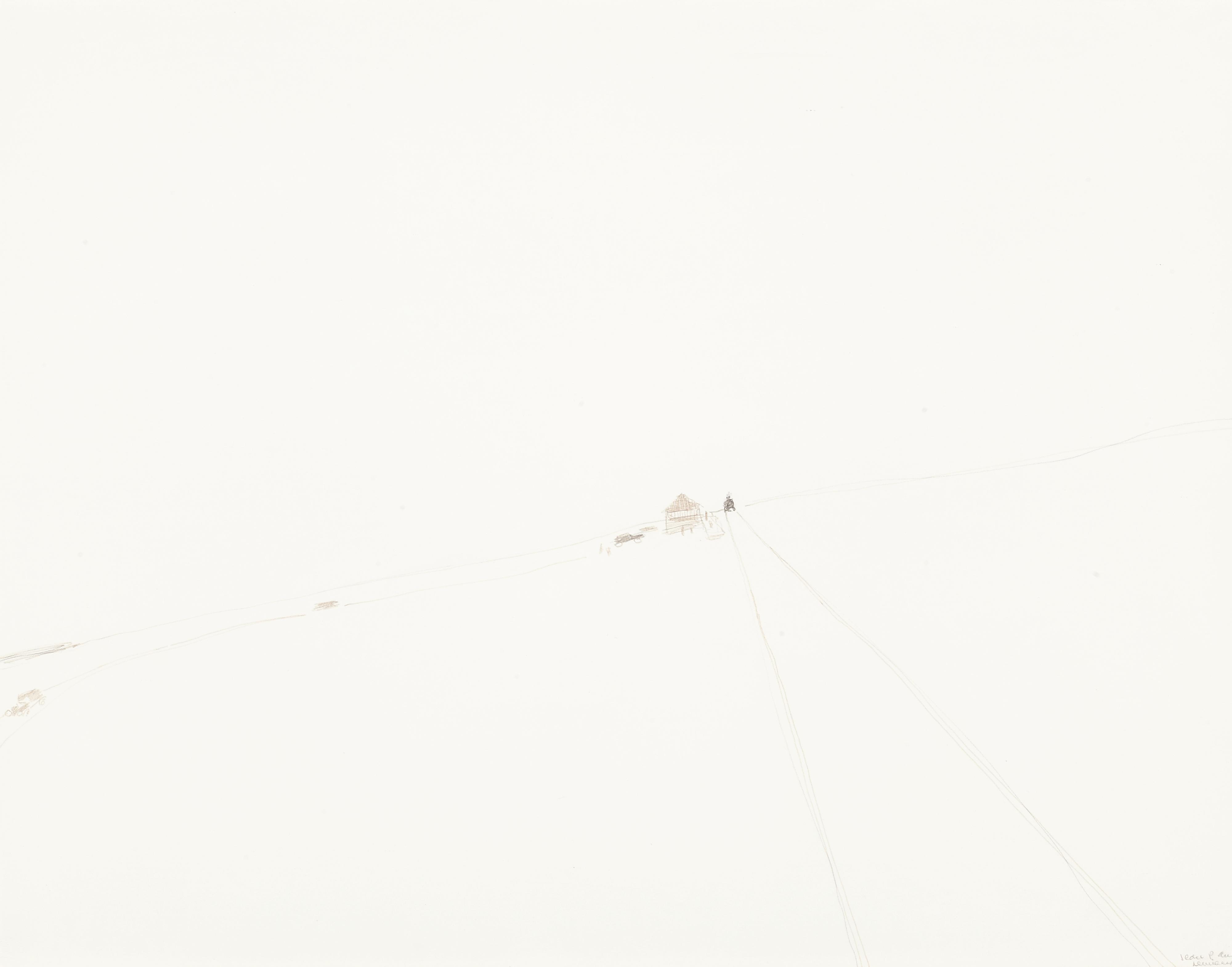 Jean-Paul Lemieux - La Rencontre Du Train