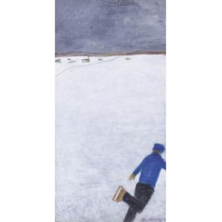 Jean-Paul Lemieux - Le Patineur Solitaire