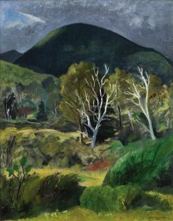 Jean-Paul Lemieux - Scène D\'Automne À Charlevoix