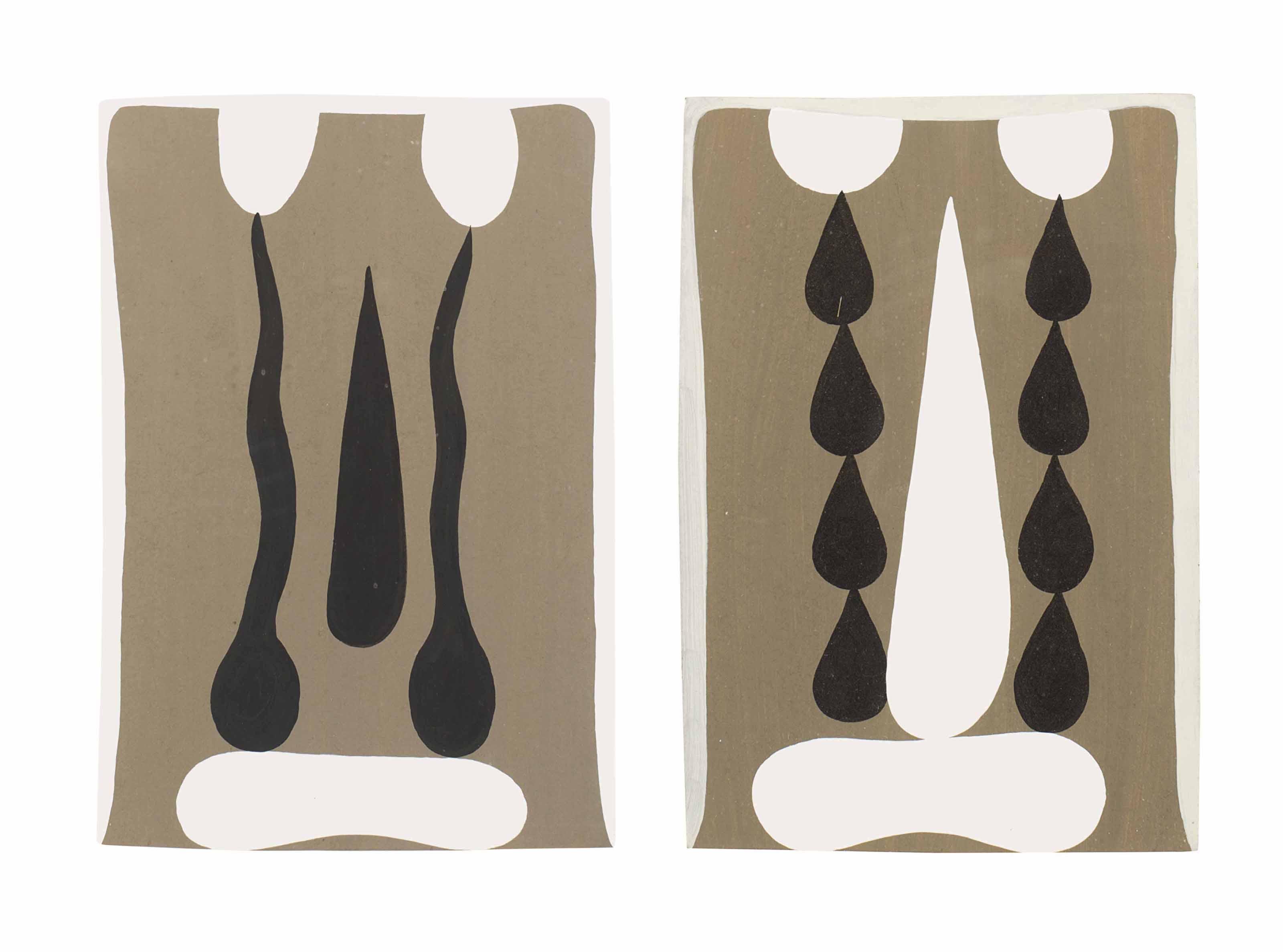 Jean-Paul Philippe - Untitled (two works)