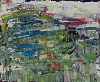 Jean-Paul Riopelle - Blue soleil