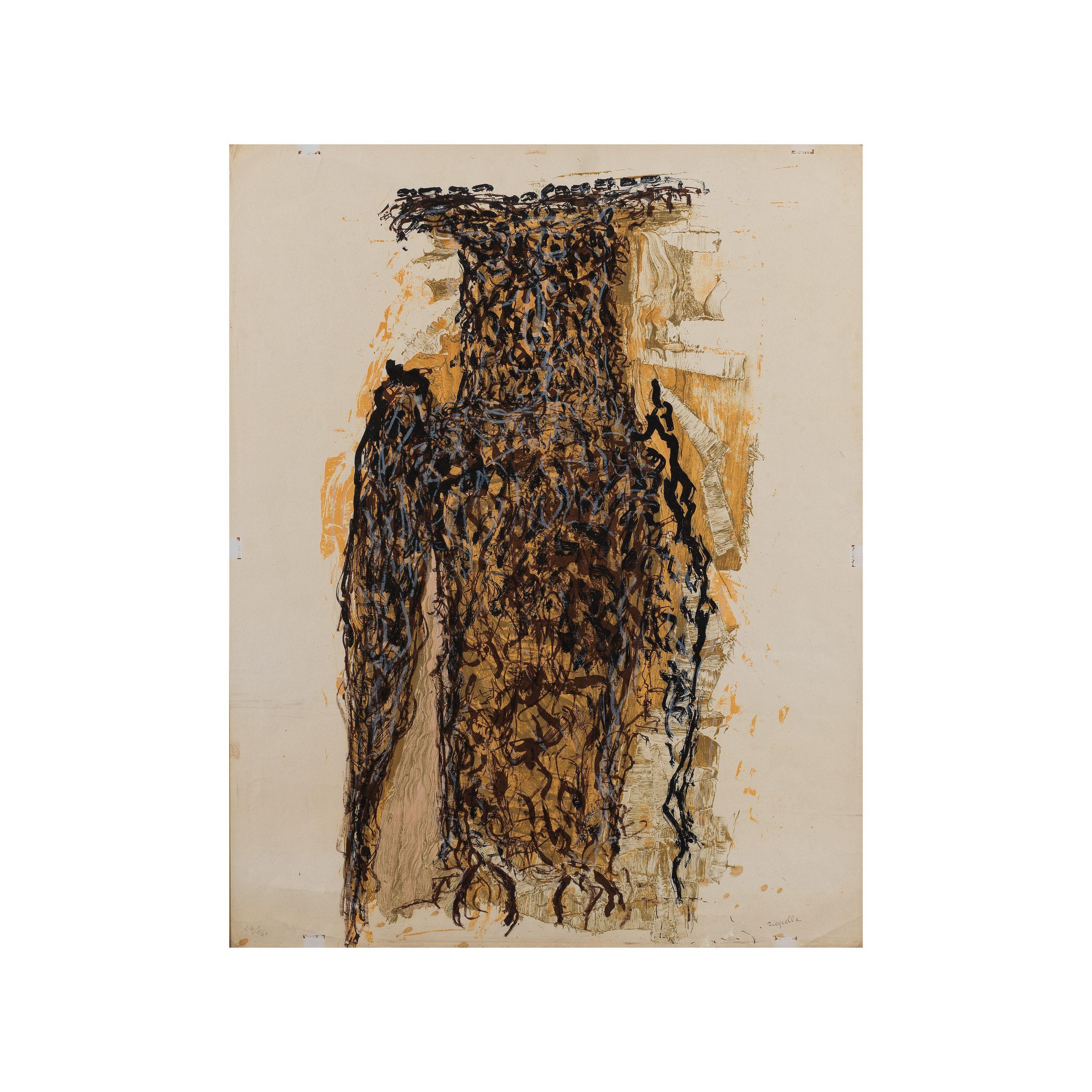 Jean-Paul Riopelle - Hibou IV, 1970