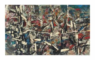 Jean-Paul Riopelle - Profil d\'orage (Profile of a Storm)