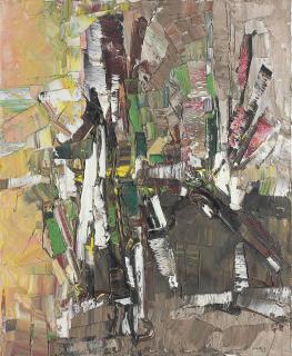 Jean-Paul Riopelle - Rêve enclos II