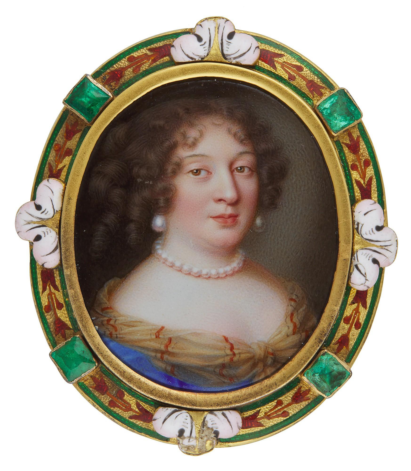 Jean Petitot, The Elder - Portrait Of A Lady, Circa 1670