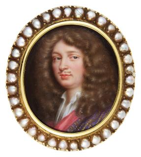 Jean Petitot, The Elder - Portrait Of Jean-Baptiste Colbert, Marquis De Torcy (1665-1746), Circa 1680