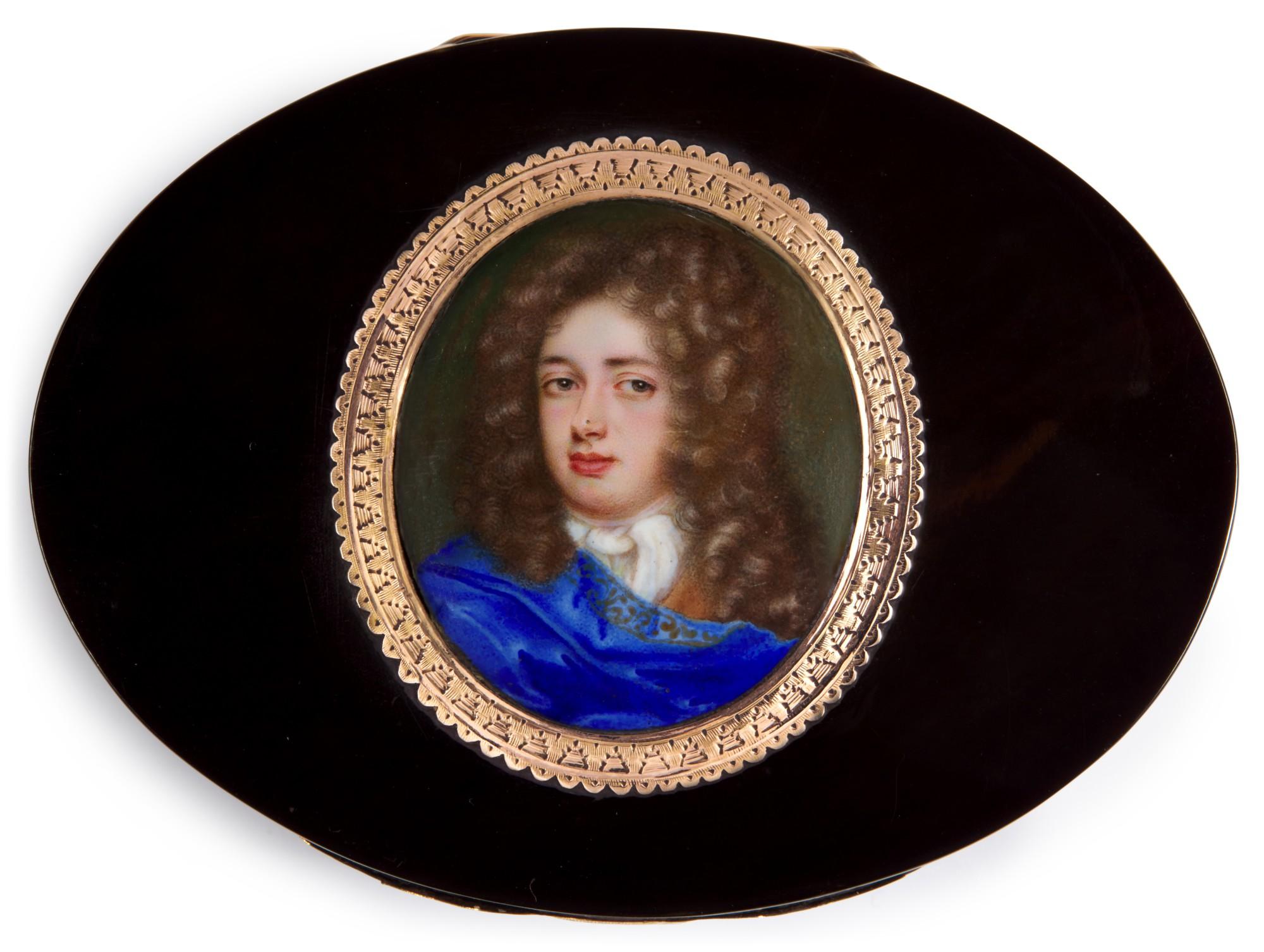 Jean Petitot, The Younger - Portrait Of A Gentleman, Circa 1700