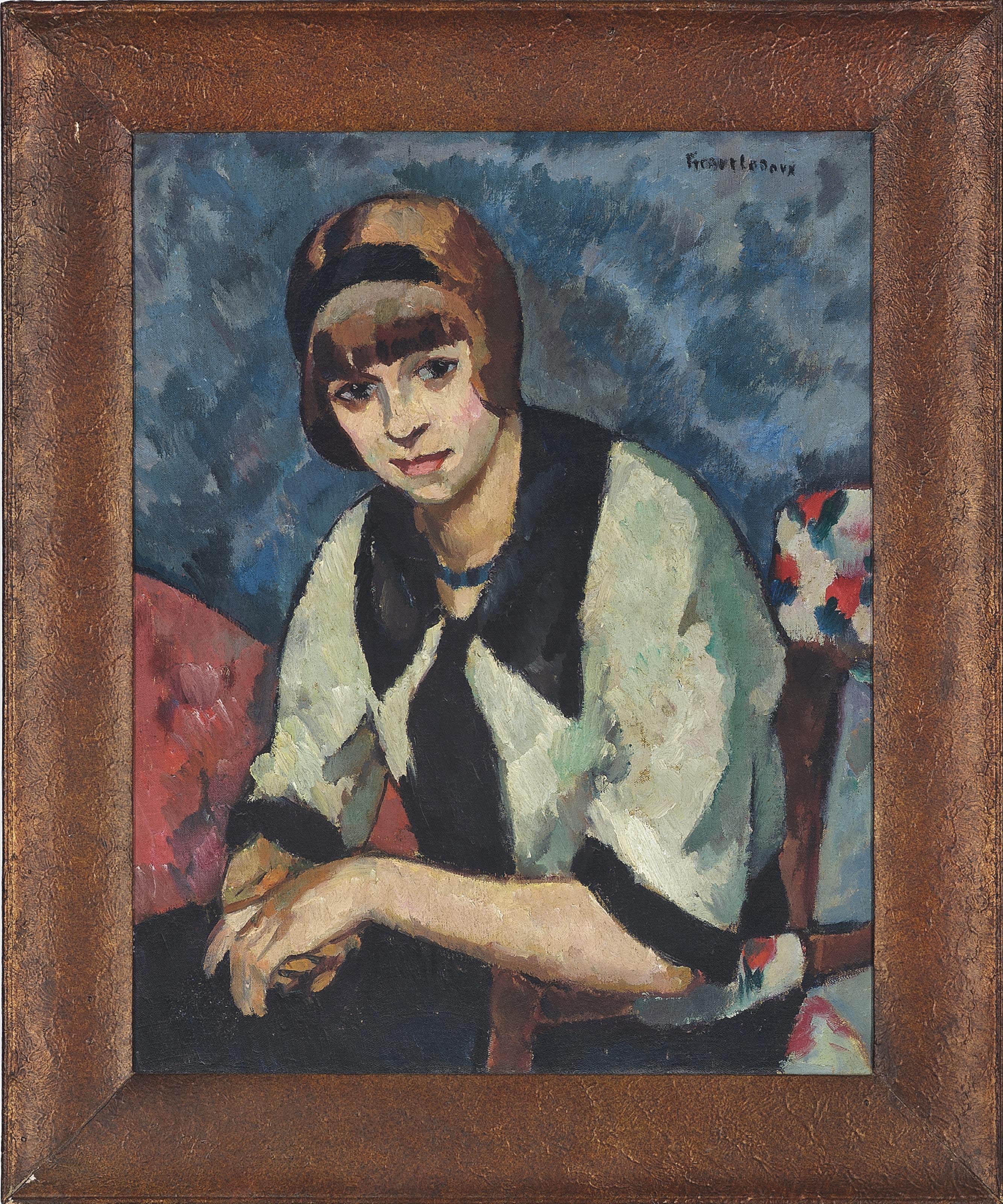 Jean Picart Le Doux - Portrait of a young woman