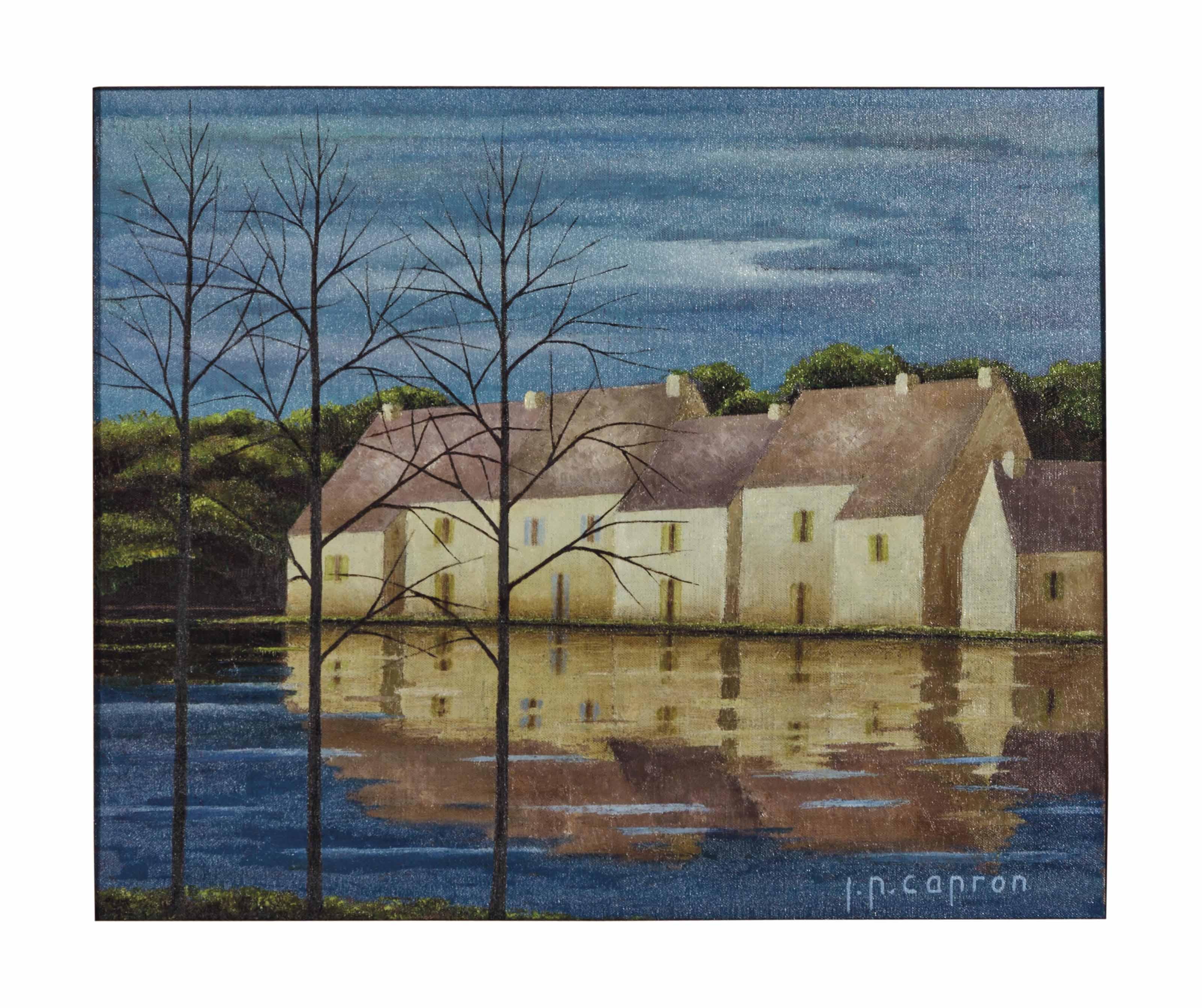 Jean-Pierre Capron - Les toits mauves