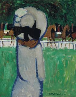 Jean-Pierre Cassigneul - Cavalière au bois