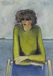 Jean-Pierre Cassigneul - Femme À La Chaise Longue