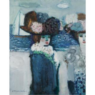 Jean-Pierre Cassigneul - Femme Au Bord De Mer