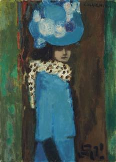 Jean-Pierre Cassigneul - La dame en bleu