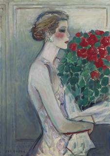 Jean-Pierre Cassigneul - Le bouquet dans les bras