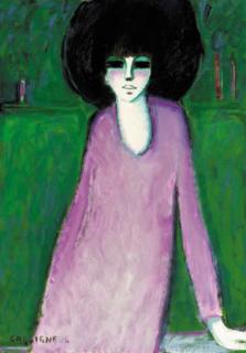 Jean-Pierre Cassigneul - Portrait de femme