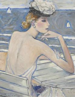 Jean-Pierre Cassigneul - Sur la plage