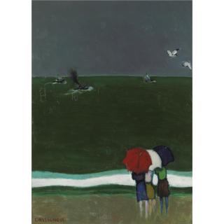 Jean-Pierre Cassigneul - Trois Femmes Sur La Plage