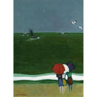 Jean-Pierre Cassigneul - Trois Femmes Sur La Plage