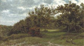 Jean Pierre François Lamorinière - Clairière à Domburg, Zélande