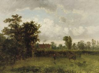 Jean Pierre François Lamorinière - In the meadow