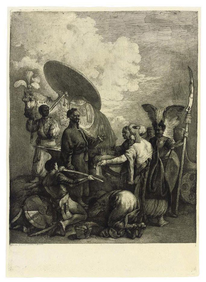 Jean-Pierre Norblin de la Gourdaine - The King of Bohemia  (Hillemacher 12)