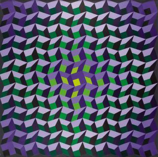 Jean Pierre Yvaral - „Structure ambigue VV dec“.