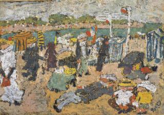 Jean Pougny - La Plage A Juan Les Pins