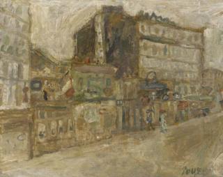 Jean Pougny - Scène de boulevard