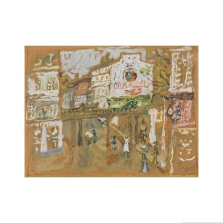 Jean Pougny - Scène de rue