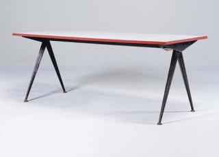 Jean Prouve - Table Compas, Vers 1950