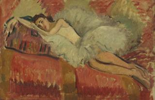 Jean Puy - Danseuse couchée