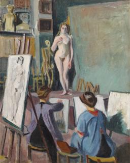 Jean Puy - Le Modèle dans l\'atelier