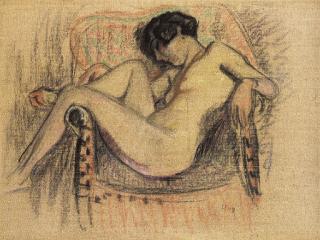 Jean Puy - Nu Dans Un Fauteuil