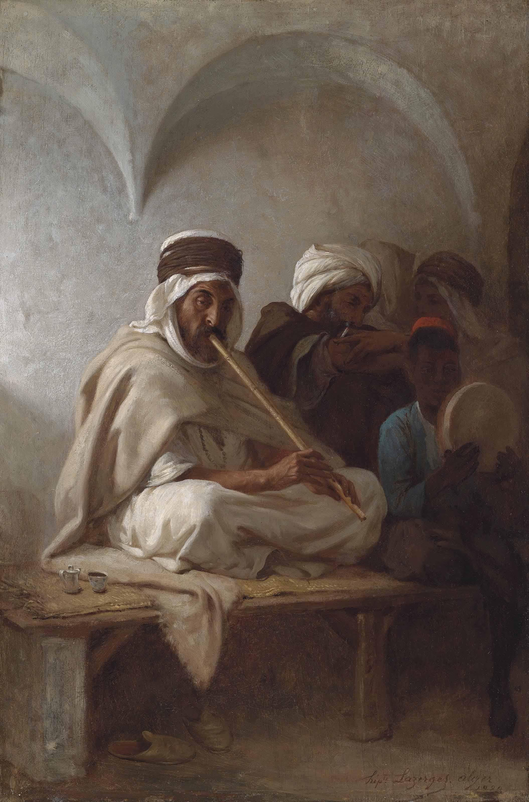 Jean-Raymond-Hippolyte Lazerges - The Musician