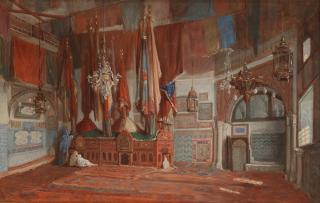Jean Raymond Hippolyte Lazerges - The Tomb of Sidi Abderrahmane Al-Thaalibi