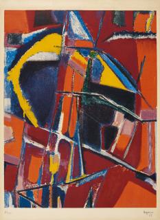 Jean René Bazaine - Chicago (Detail)