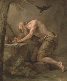 Jean Restout II - Saint Paul The Hermit
