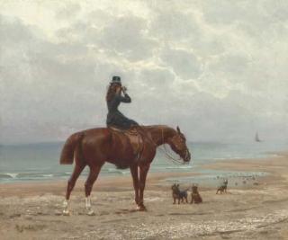 Jean Richard Goubié - Looking Out To Sea